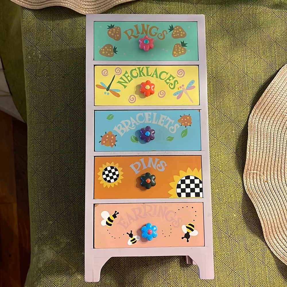 LABELED JEWELRY BOX